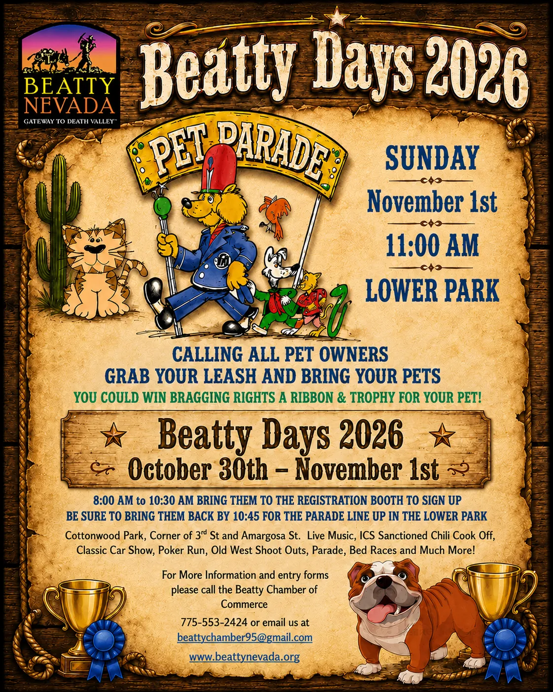 Pet Parade flyer