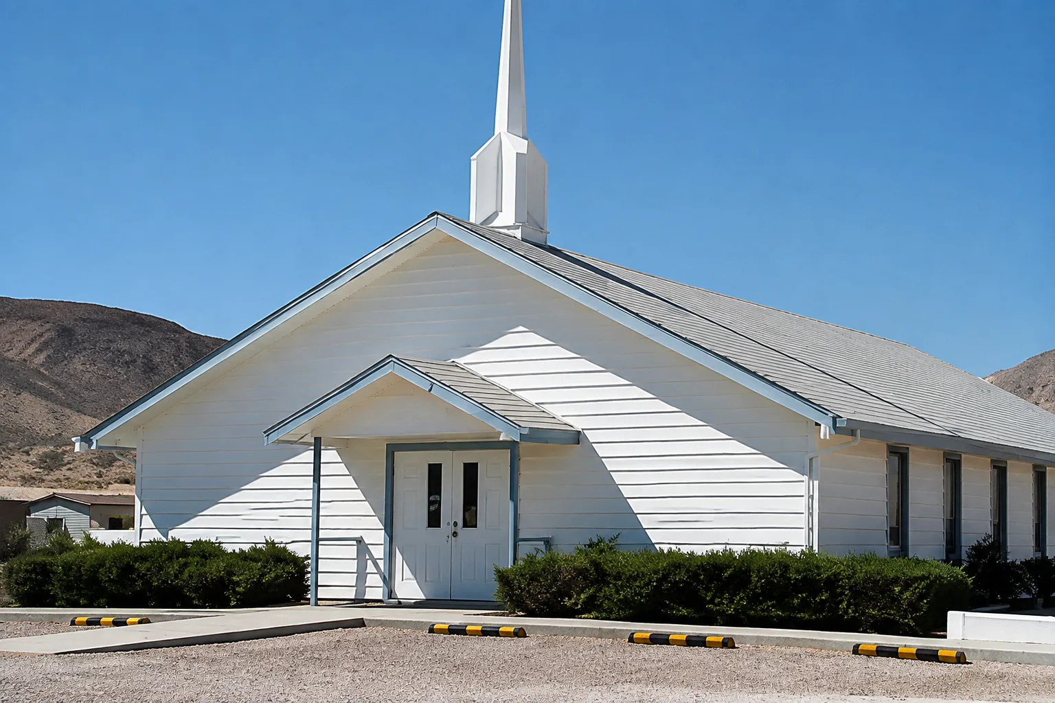 Beatty Baptist Church, also known as Hilltop Christian Church