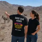 Save Our Asses T-Shirt - Black